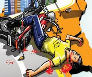 Call center worker killed in accident.